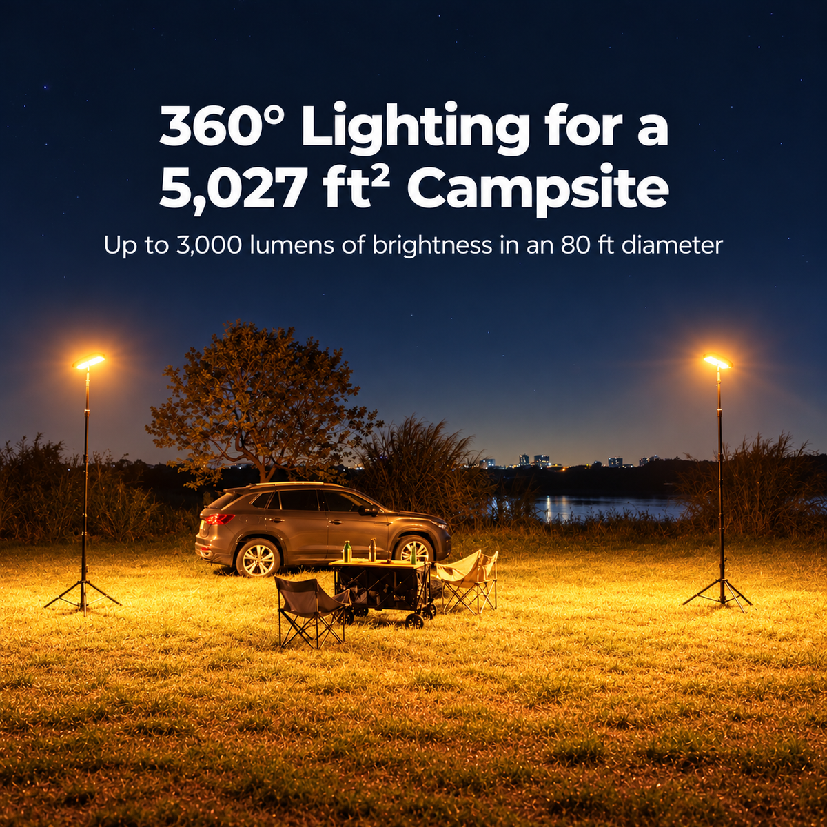 Carry 5 Telescopic Camping Light