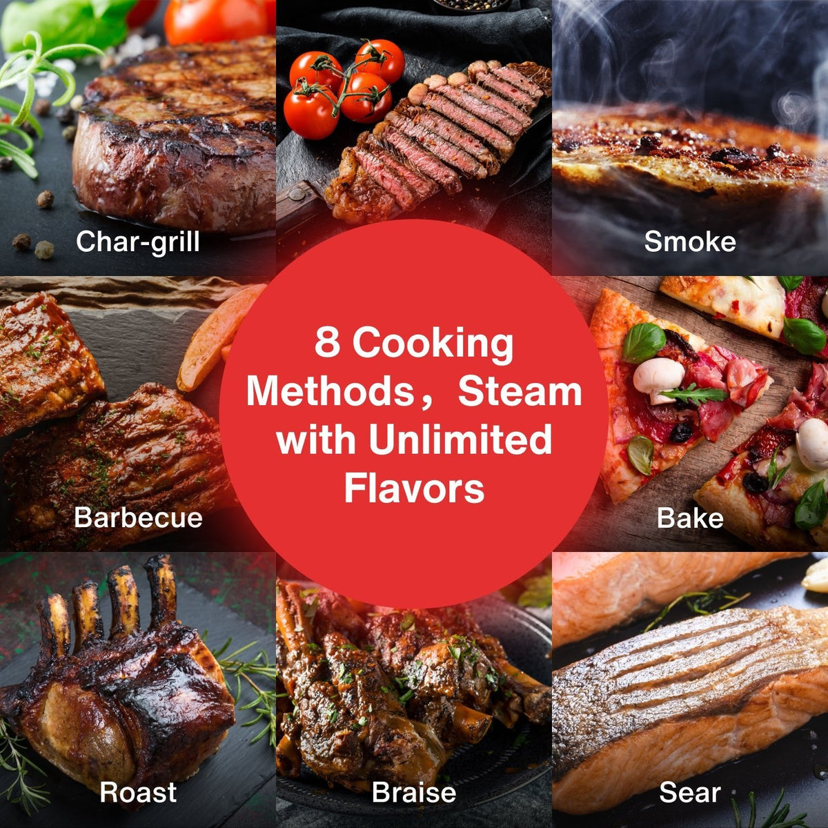 ASMOKE Essential Portable Wood Pellet Grill