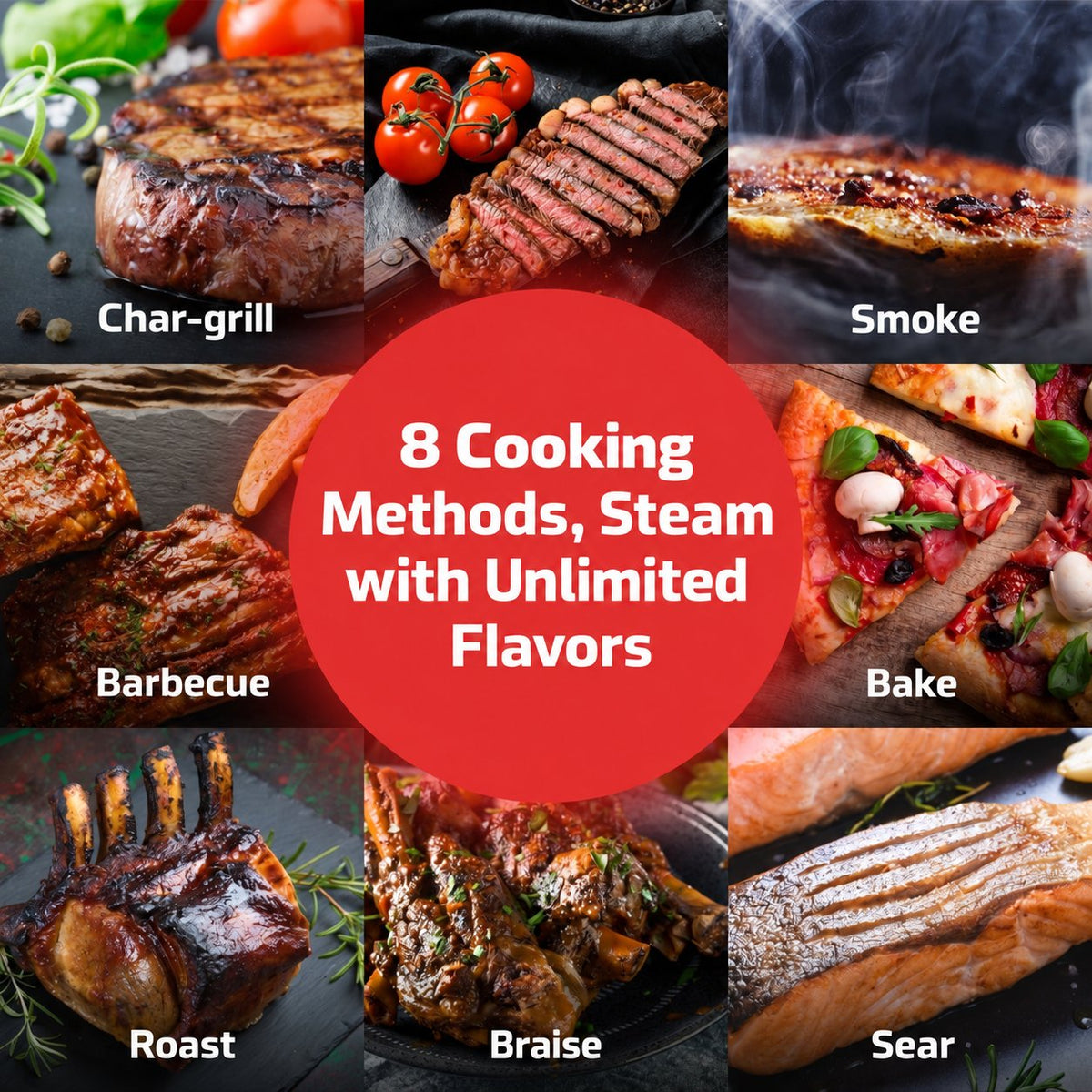ASMOKE Essential Portable Wood Pellet Grill