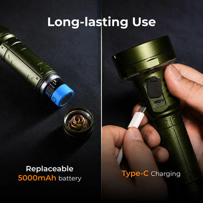 AF3 Versatile Camping Flashlight With Telescopic Stand