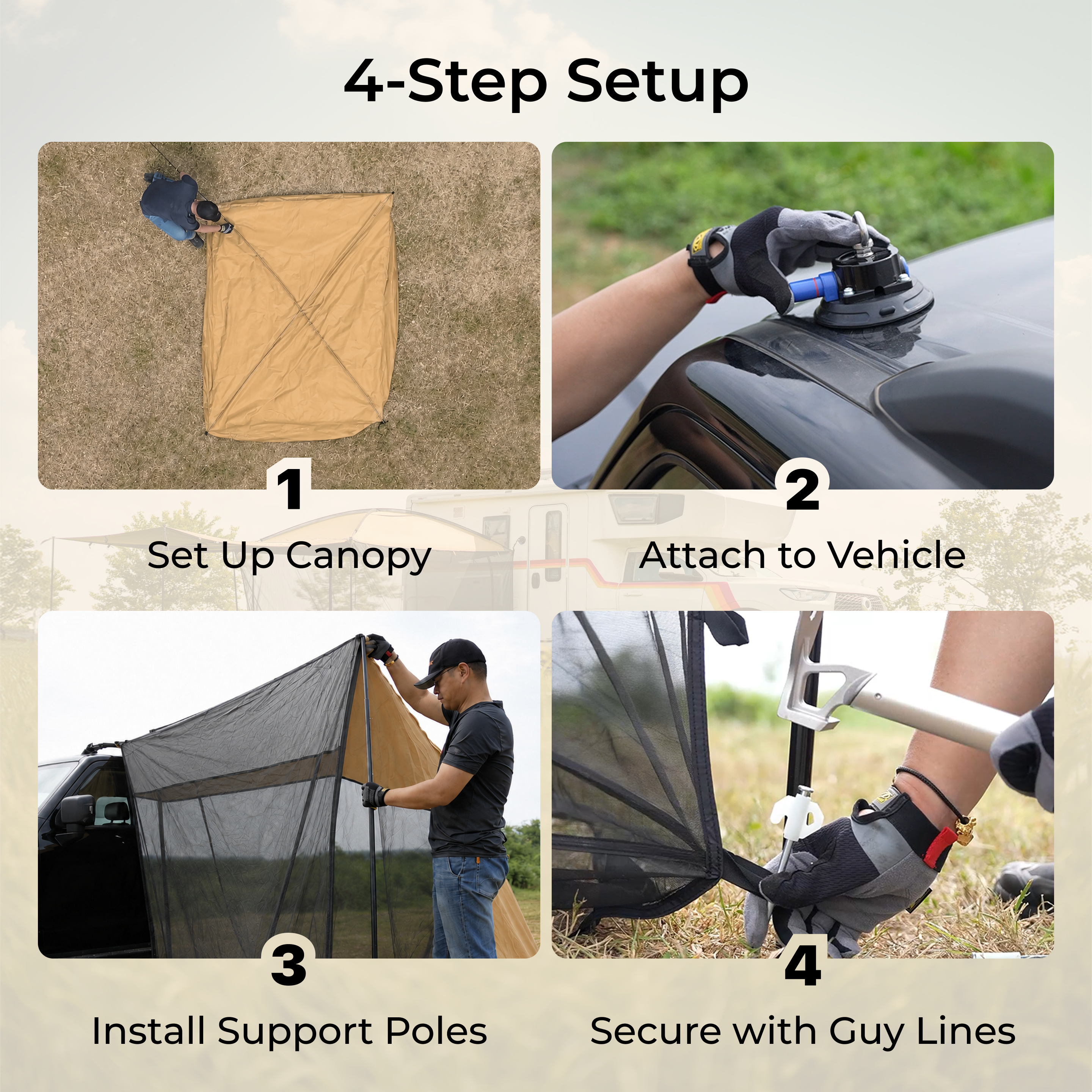 AT200 Portable Awning Tent
