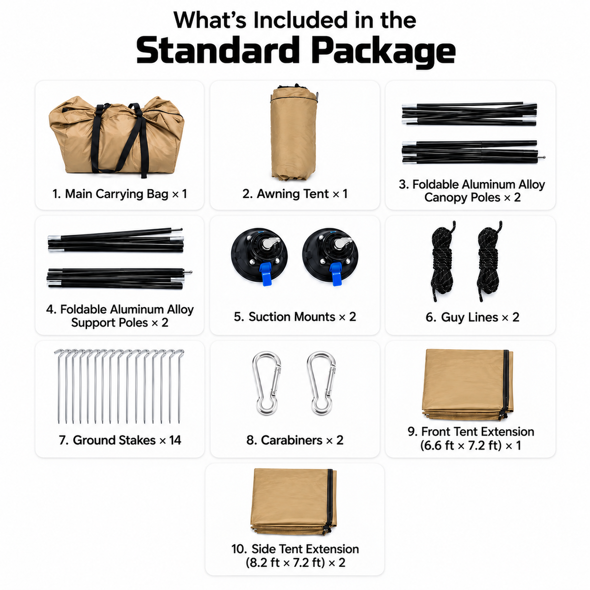 AT200 Portable Awning Tent