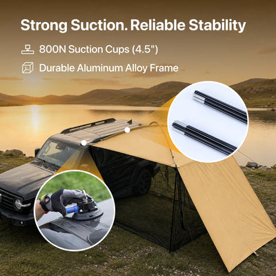 AT200 Portable Awning Tent That Fits Any Vehicle