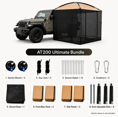 AT200 Portable Vehicle Awning Tent