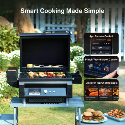 ASMOKE Essential Portable Wood Pellet Grill