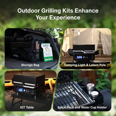 ASMOKE Essential Portable Wood Pellet Grill